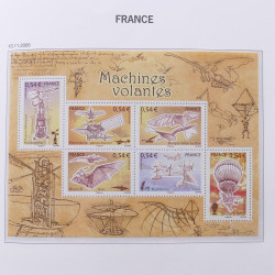 Collection timbres de France 2004-2007 neufs** en album DAVO.