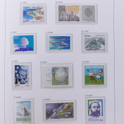 Collection timbres de France 2004-2007 neufs** en album DAVO.