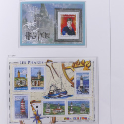 Collection timbres de France 2004-2007 neufs** en album DAVO.