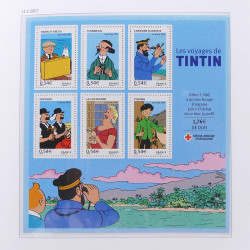 Collection timbres de France 2004-2007 neufs** en album DAVO.