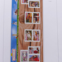 Collection timbres de France 2004-2007 neufs** en album DAVO.