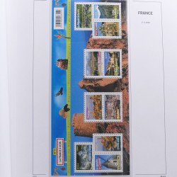 Collection timbres de France 2008-2009 neufs** en album DAVO.