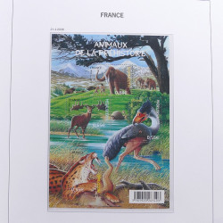 Collection timbres de France 2008-2009 neufs** en album DAVO.