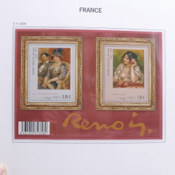 Collection timbres de France 2008-2009 neufs** en album DAVO.