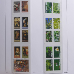 Collection timbres de France 2008-2009 neufs** en album DAVO.