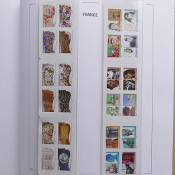 Collection timbres de France 2008-2009 neufs** en album DAVO.