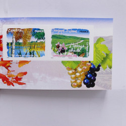 Collection timbres de France 2008-2009 neufs** en album DAVO.