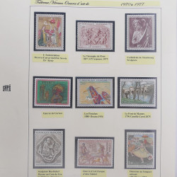 Collection timbres de France Musée Imaginaire 1961-2004 complet en album Safe.