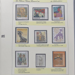 Collection timbres de France Musée Imaginaire 1961-2004 complet en album Safe.