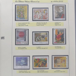 Collection timbres de France Musée Imaginaire 1961-2004 complet en album Safe.