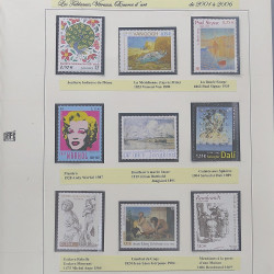 Collection timbres de France Musée Imaginaire 1961-2004 complet en album Safe.