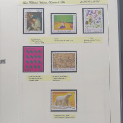 Collection timbres de France Musée Imaginaire 1961-2004 complet en album Safe.