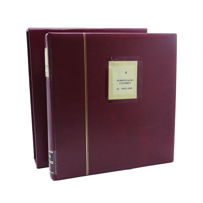 Collection timbres de France Personnages Célèbres 1943-1995 complet en album Safe.