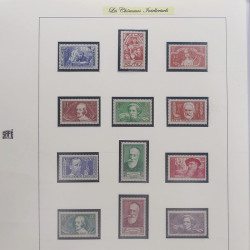 Collection timbres de France thématiques neufs** en album Safe.