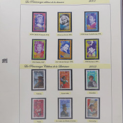 Collection timbres de France thématiques neufs** en album Safe.