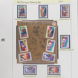 Collection timbres de France thématiques neufs** en album Safe.