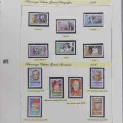 Collection timbres de France thématiques neufs** en album Safe.