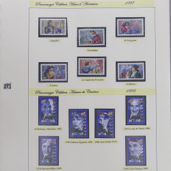 Collection timbres de France thématiques neufs** en album Safe.