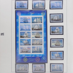 Collection timbres de France thématiques neufs** en album Safe.