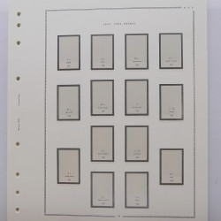 Moc feuilles préimprimées Afrique Equatoriale Française 1936-1958.