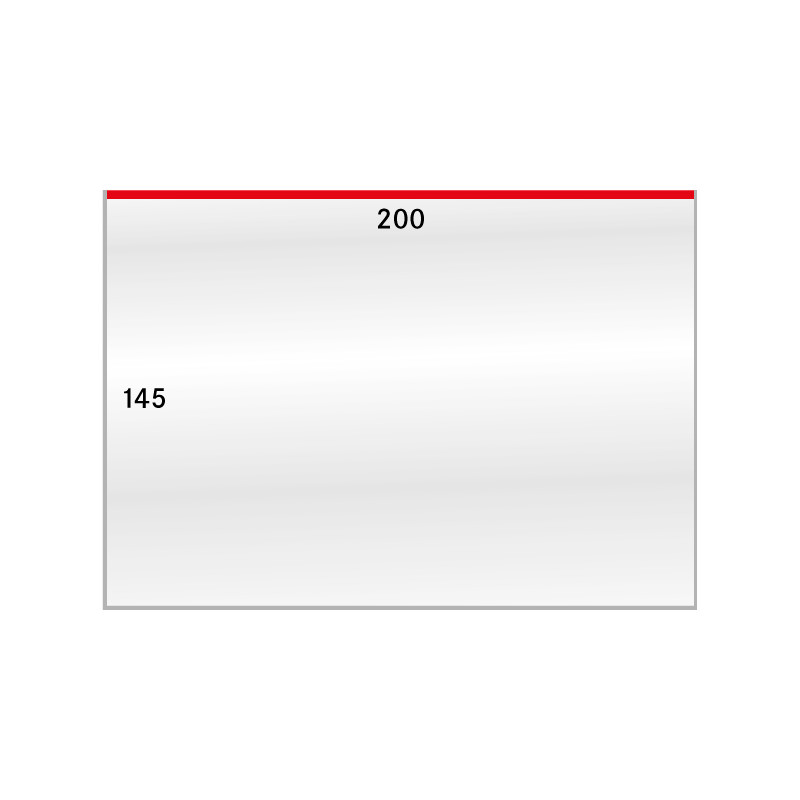 Gaines de protection 200 x 145 mm pour documents format A5.