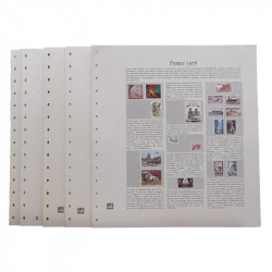 Plaquettes Couleurs Safe dual France 1978-2004 complet.