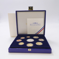 Coffret série monnaies euro France 2008 BE - Monnaie de Paris.