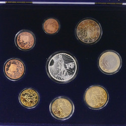 Coffret série monnaies euro France 2008 BE - Monnaie de Paris.
