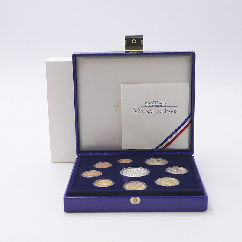 Coffret série monnaies euro France 2009 BE - Monnaie de Paris.