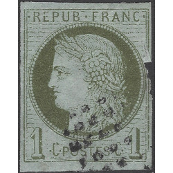 Bordeaux timbre de France N°39Ac oblitéré.
