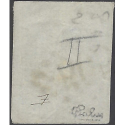 Bordeaux timbre de France N°41B oblitéré.