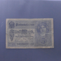 Lot de 100 billets de banque anciens d'Allemagne en un album.