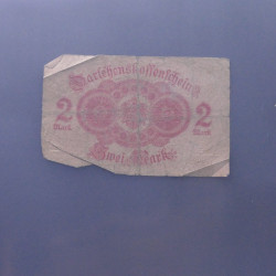 Lot de 100 billets de banque anciens d'Allemagne en un album.