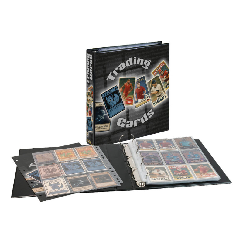 Album pour 450 Tradings Cards et cartes de collection.