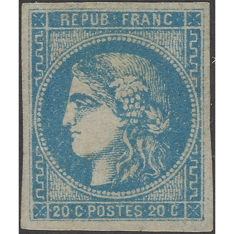 Bordeaux timbre de France N°46B neuf*, R.