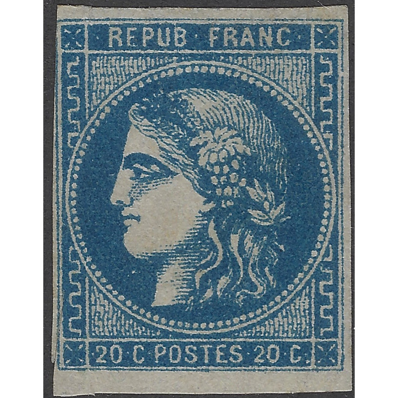 Bordeaux timbre de France N°46Ba neuf (*).