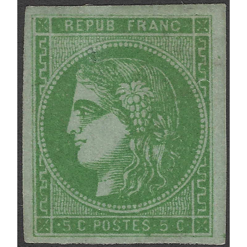 Bordeaux timbre de France N°42B neuf (*).