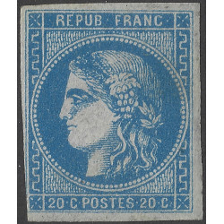 Bordeaux timbre de France N°46B neuf (*).