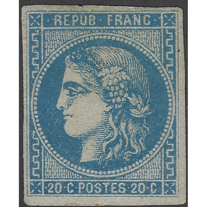 Bordeaux timbre de France N°46B neuf*, R.
