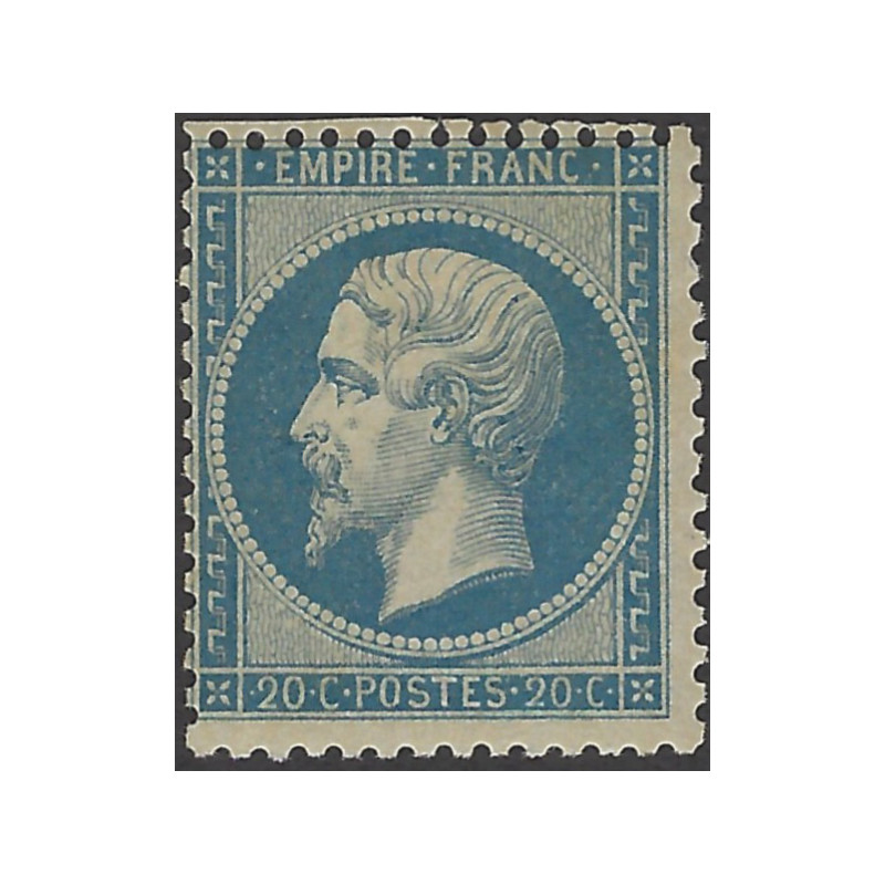 Empire dentelé timbre de France N°22 neuf**.