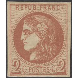 Bordeaux timbre de France N°40B neuf*.