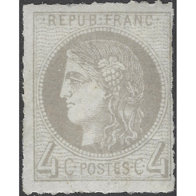 Bordeaux timbre de France N°41B percé en ligne neuf (*).