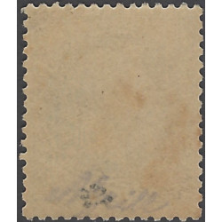 Empire Lauré timbre de France N°30h fond ligné neuf*.