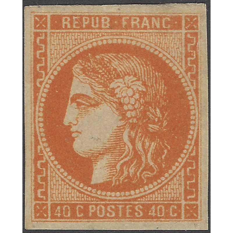 Bordeaux timbre de France N°48 neuf*.