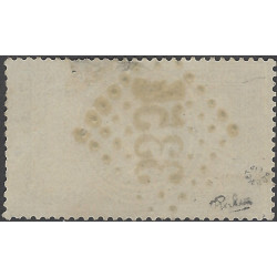 Empire dentelé timbre de France N°33 oblitéré.