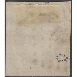 Empire non dentelé timbre de France N°18 oblitéré, R.