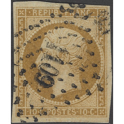 Présidence timbre de France N°9a oblitéré.