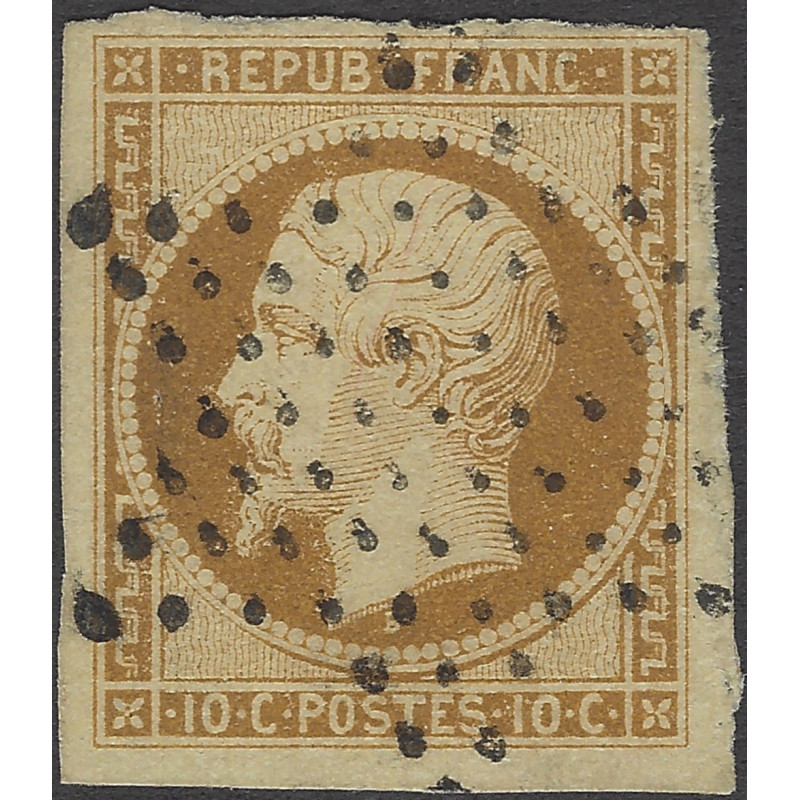 Présidence timbre de France N°9a oblitéré.