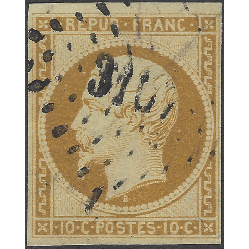 Présidence timbre de France N°9 oblitéré.