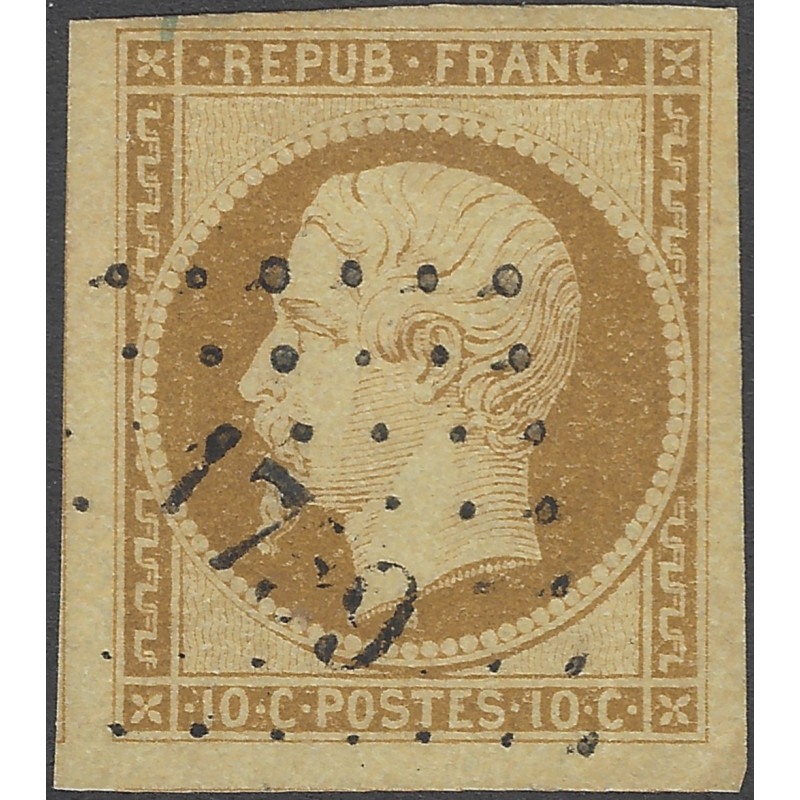 Présidence timbre de France N°9 oblitéré.